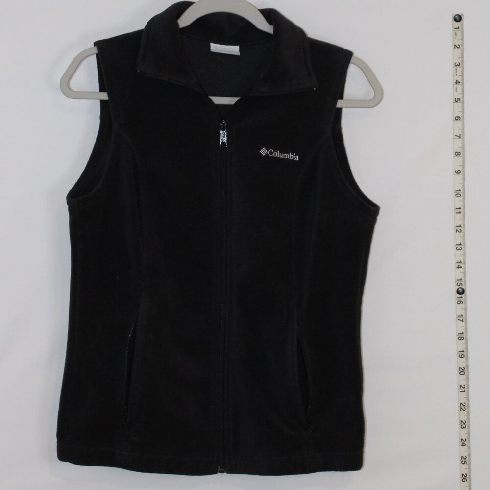 Columbia Benton Springs Fleece Vest full-zip closure zippered hand‎ pockets S